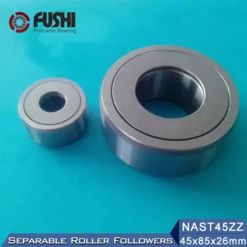 NAST45ZZ роликовый подшипник 45*85*26 мм (1 шт.) разделяемый тип с боковыми пластинами NAST45UUR подшипники