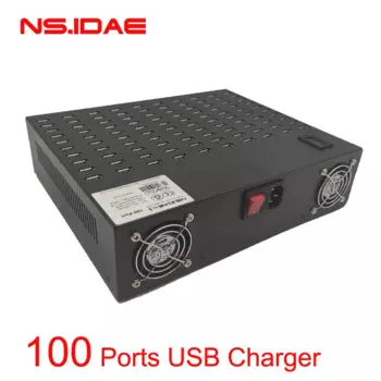 Настенная док-станция с USB-портами, 100 Вт, 800 портов