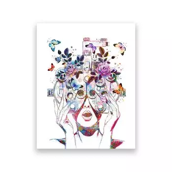 Настенная картина «Диаграмма глаза» Ilan grace