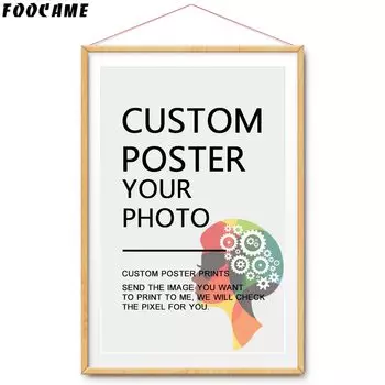 Настенная картина FOOCAME,Custom Аниме