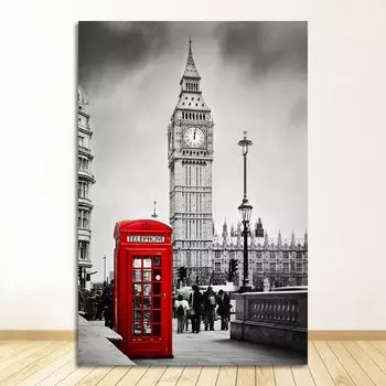 Настенная картина на холсте DHRM Лондон
