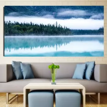 Настенная картина RELIABLI ART Лес и осенние листья