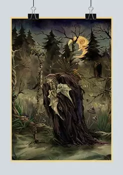 Настенная картина "Ведьма" Lanxihaibao