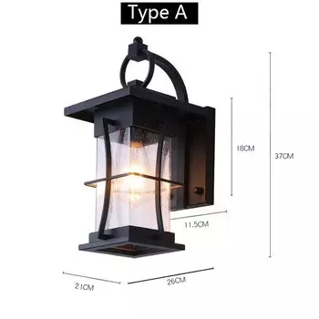 Настенная лампа wecus черная