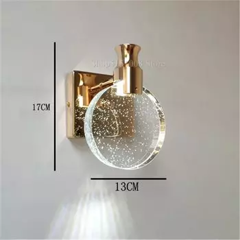 Настенная лампа ZYZAO хрустальная