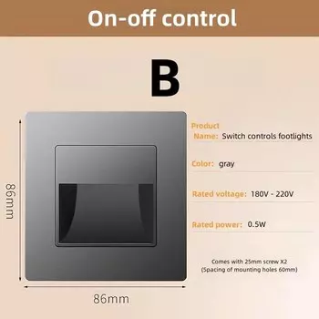 Настенная LED лампа IWP с датчиком движения