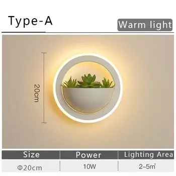 Настенная LED лампа VECLI белая