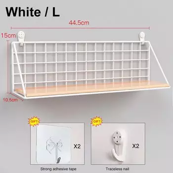 Настенная металлическая полка для специй JYPS