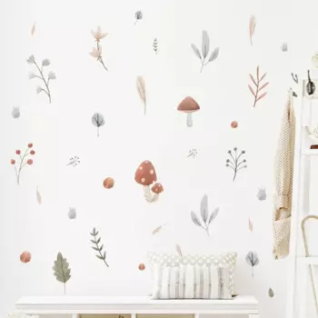 Настенная наклейка BRUP мультяшный рисунок