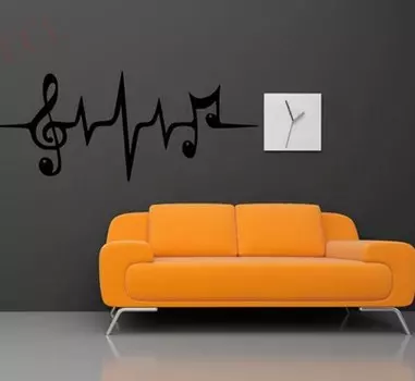 Настенная наклейка Heartbeat aooins