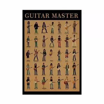 Настенная наклейка классическая гитара DIYOUNG