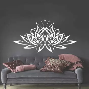 Настенная наклейка Лотос ZINIAN