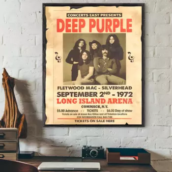 Настенная наклейка-плакат MINISO D-Deep P-Purple