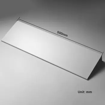 Настенная полка Bagnolux для ванной комнаты белая 300-500 мм