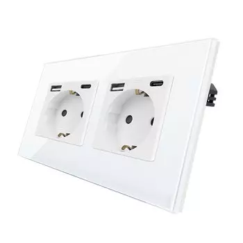 Настенная розетка Bingoelec с сенсорным выключателем