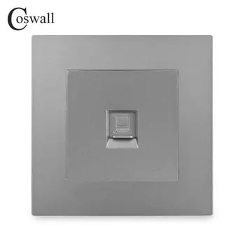 Настенная розетка COSWALL E20 для компьютера