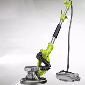 Настенная шлифовальная машина 220 В, настенная шлифовальная машина без пыли с длинным полюсом, устройство для самовсасывания пыли светодиодный светильник ка