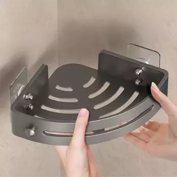 Настенная угловая полка Cxbfg для ванной комнаты