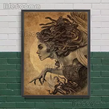 Настенная живопись Medusa And Shaman Witches
