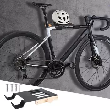 Настенное крепление для езды на велосипеде Держатель для велосипеда Настенная витрина 30 кг Вместительная способность Компактный велосипедный держатель для учебы