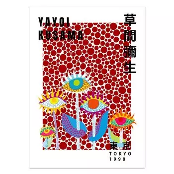 Настенное панно Wartlla Yayoi Kusama