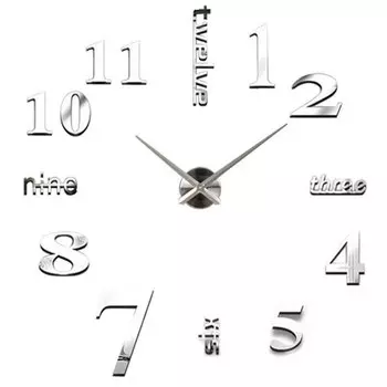 Настенные часы 3D акриловые