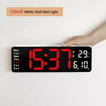 Настенные цифровые часы LED 13 дюймов