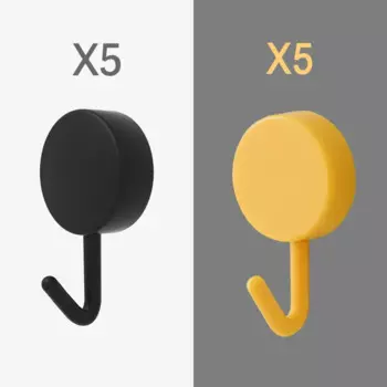 Настенные крючки HARKO, 10 шт., пластик