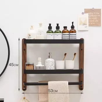 Настенные квадратные полки MAIJIESHENG для ванной комнаты