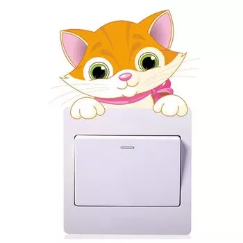 Настенные наклейки DEOWUU с животными