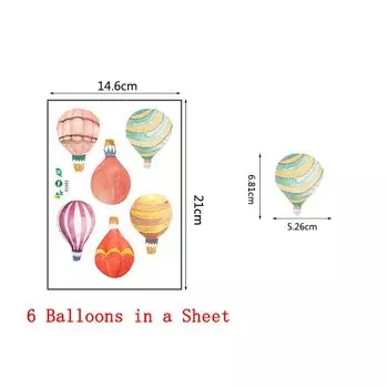 Настенные наклейки DEOWUU воздушные шары ПВХ
