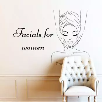 Настенные наклейки для салона красоты wall's tale