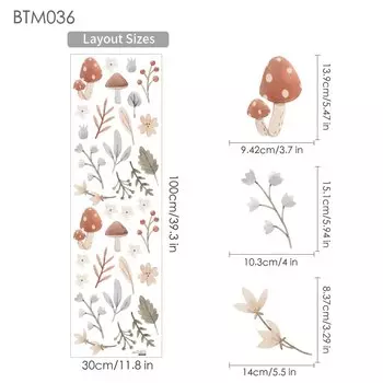 Настенные наклейки Sproutfox Boho для детской комнаты