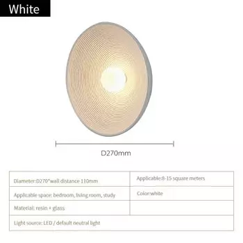 Настенные светильники Bangerk Wabi sabi круглые