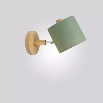 Настенные светильники BANMENG дерево белый/зеленый/серый теплый белый/холодный белый