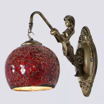 Настенные светильники CHUSUKRU, стеклянные, турецкая мозаика