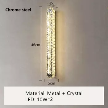 Настенные светильники IWP серебристые