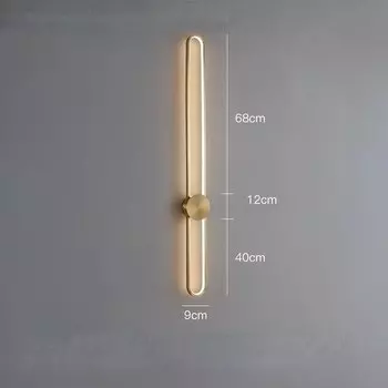 Настенные светильники MARUISAN золотые/черные