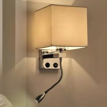 Настенные светильники wecus LED тканевые