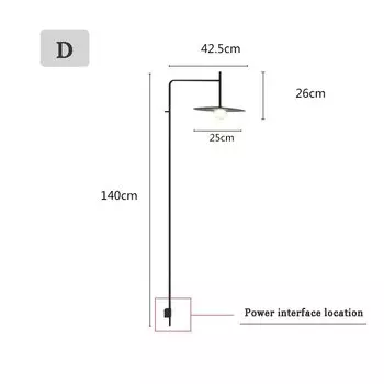 Настенные светильники XIUAN скандинавского стиля