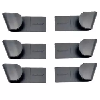 Настенный держатель для крышек кастрюль PGY, черный, 1/2/4/6 шт.