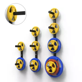 Настенный диск для штанги для хранения кадр тренажерный зал Вес подъема Стандартный Вес пластина подвесная полка дома Фитнес крепления оборудования F