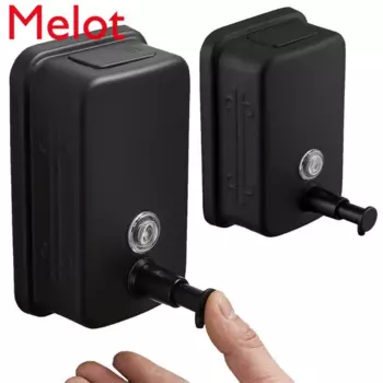 Настенный дозатор для мыла из нержавеющей стали 304, 500 мл