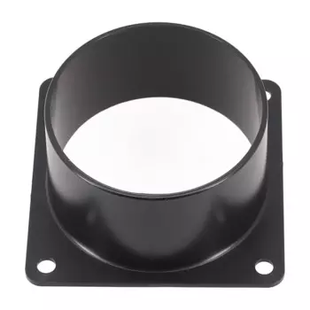 Настенный фланцевый разъем из АБС-пластика для вентиляционной трубы, соединение воздуховода для кухни, вытяжной вентилятор 75/100/120 мм