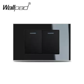 Настенный клавишный выключатель Wallpad L3 черный