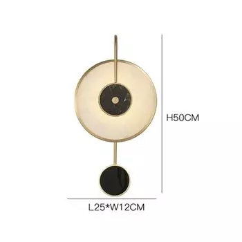 Настенный мраморный светильник LASHA