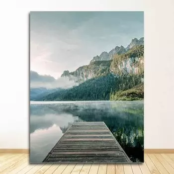 Настенный плакат DHRM Скандинавский пейзаж