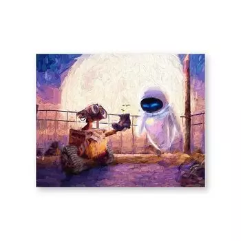 Настенный плакат Робот ЕВА Disney