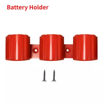 Настенный пластиковый держатель для батарей Makita, Bosch, Milwaukee, 10,8 В, 12 В