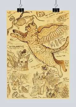 Настенный постер мифические существа Lanxihaibao